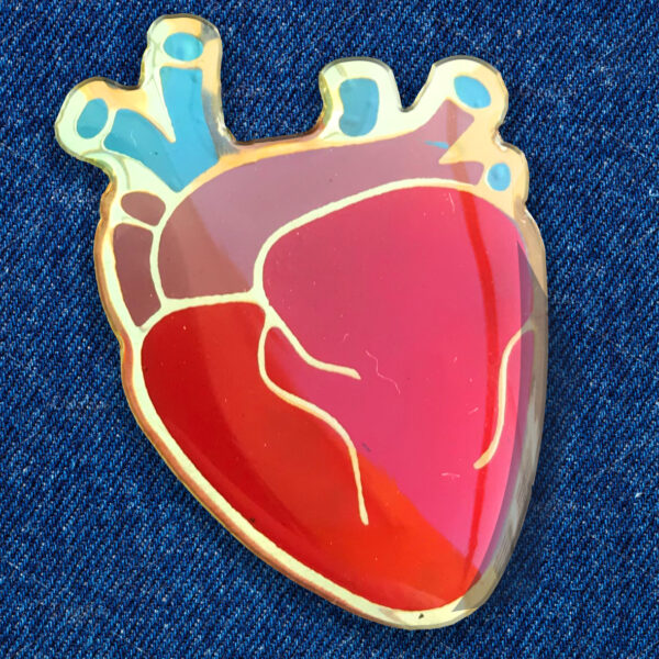 Pin o Broche Corazón